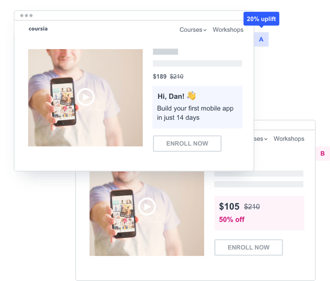 improve user flow on elearning platform