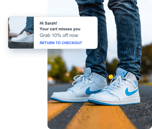 push notifications to nudge customers