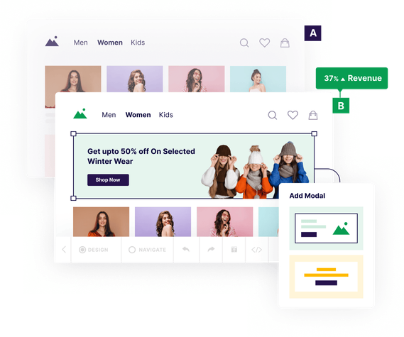 How VWO enables a/b testing on client-side