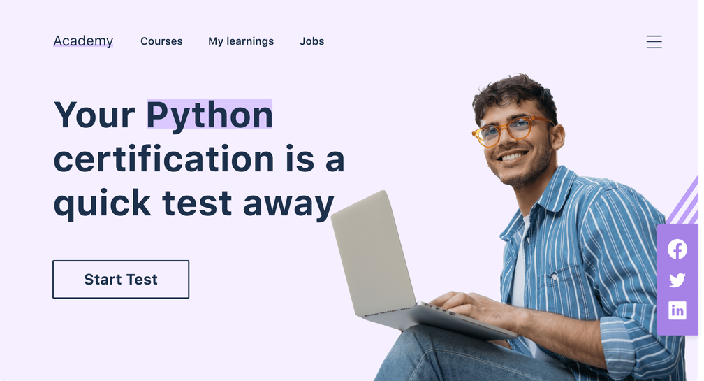 Add dynamic social share buttons which remain anchored on the page